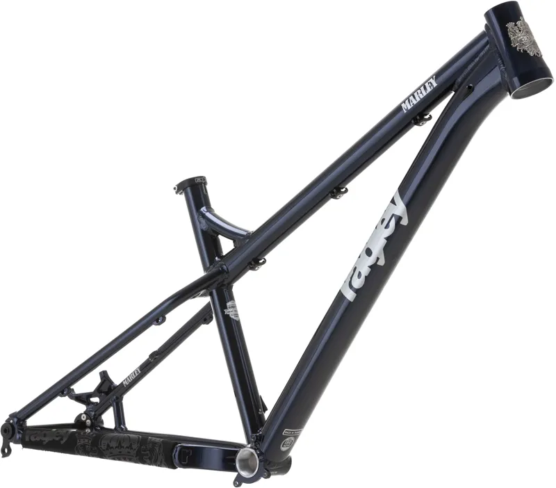 Ragely Marley Hardtail Mountain Bike Frame - Blue-1